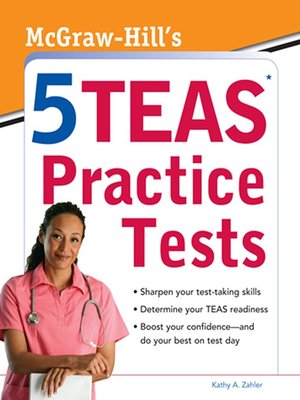 cover image of McGraw-Hills 5 TEAS Practice Tests